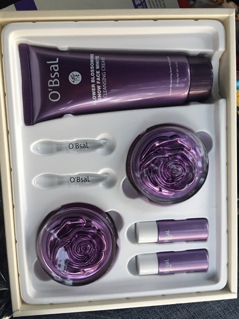 Date 2028 - Bộ kem dưỡng trắng da, mờ nám , trẻ hoá da O’Bsal