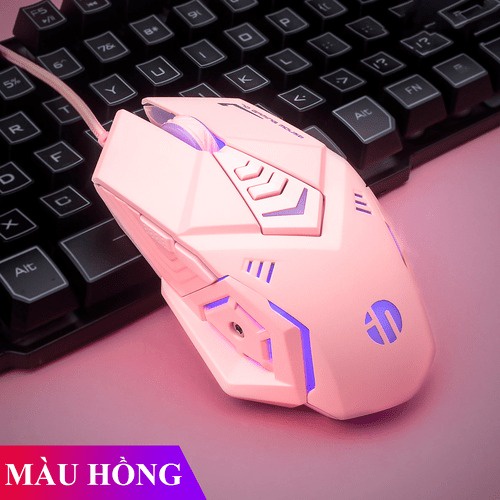 Chuột chơi game INPHIC PW5 thiết kế chuyên game với độ DPI lên đến 4800 phù hợp với các game thủ - VL