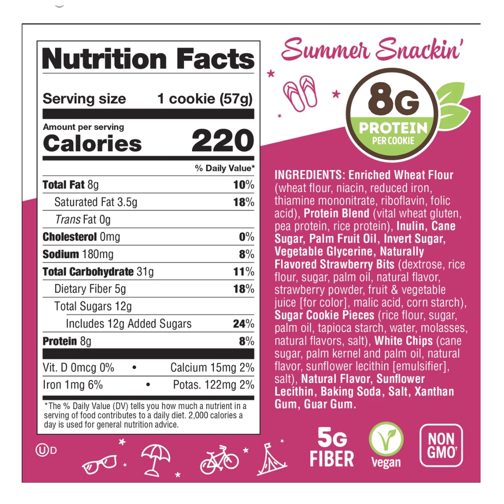 Bánh Protein Complete Cookie Lenny & Larry - USA