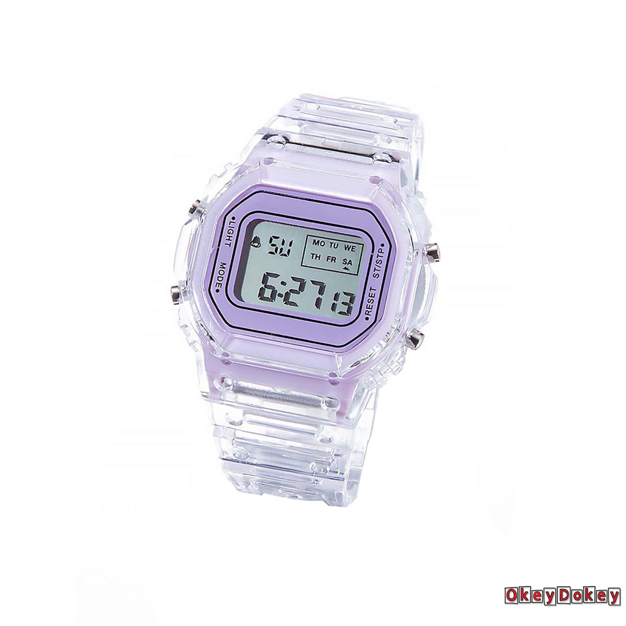 Đồng Hồ Điện Tử Đeo Tay Chống Nước Màu Đen / Vàng / Hồng / Tím / Trắng | BigBuy360 - bigbuy360.vn