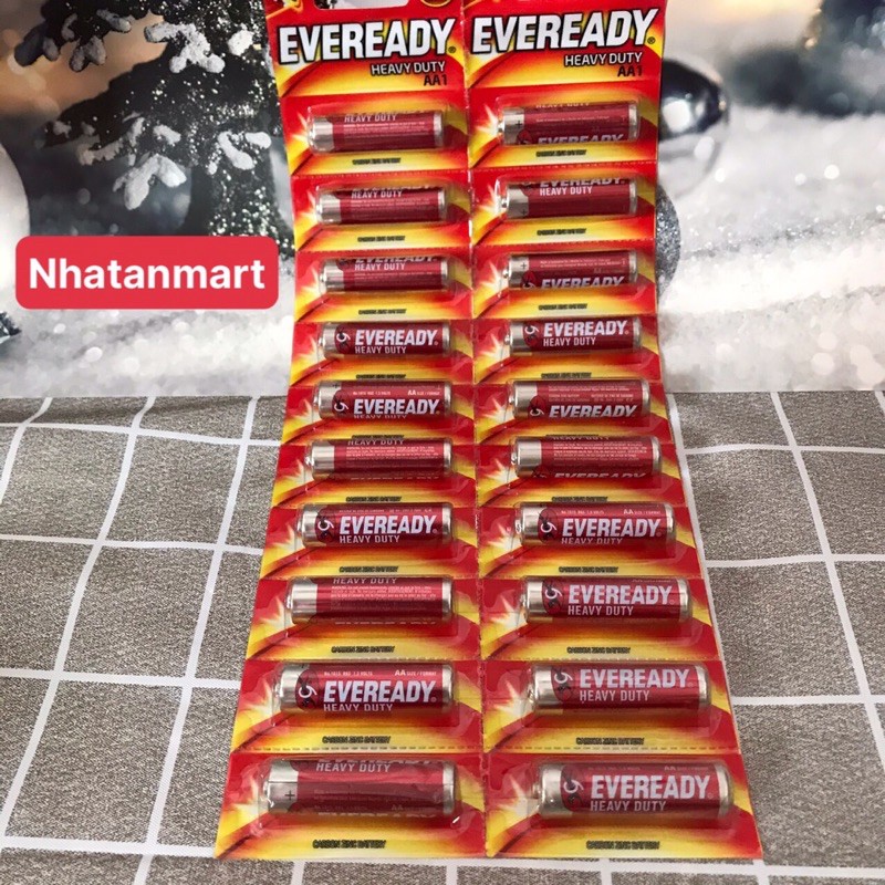 Pin eveready heavy duty AA