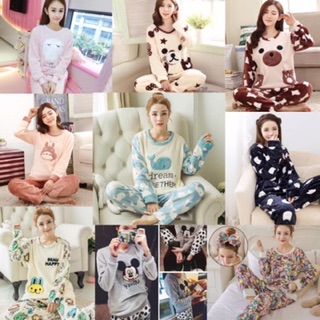 SET ĐỒ BỘ LÔNG NHUNG CUTE MỀM MỊN, ẤM ÁP