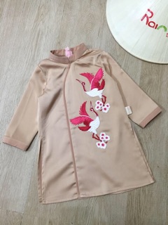 Áo dài Song Hạc bé trai