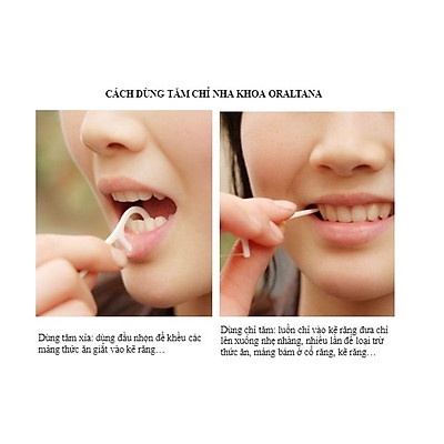 Tăm chỉ nha khoa Okamura loại bỏ cặn thức ăn, làm sạch mảng bám túi 90 que Linh Giang chính hãng