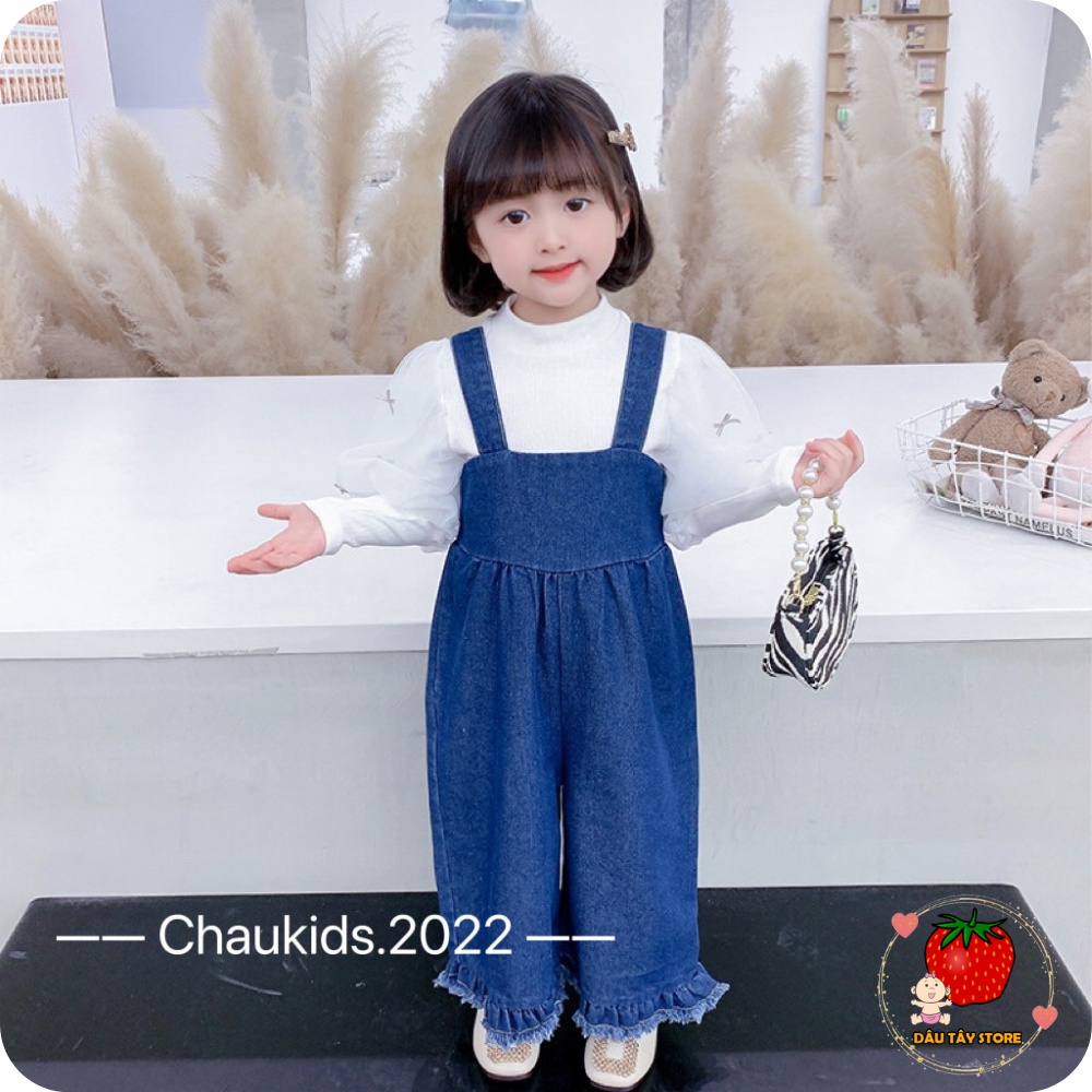 Sét Yếm Jean Trẻ Em Yêm Bò Cho Bé Trai Và Bé Gái Từ 10Kg Đến 21Kg Mặc Đi Chơi Đi Học Thời Trang Trẻ Em