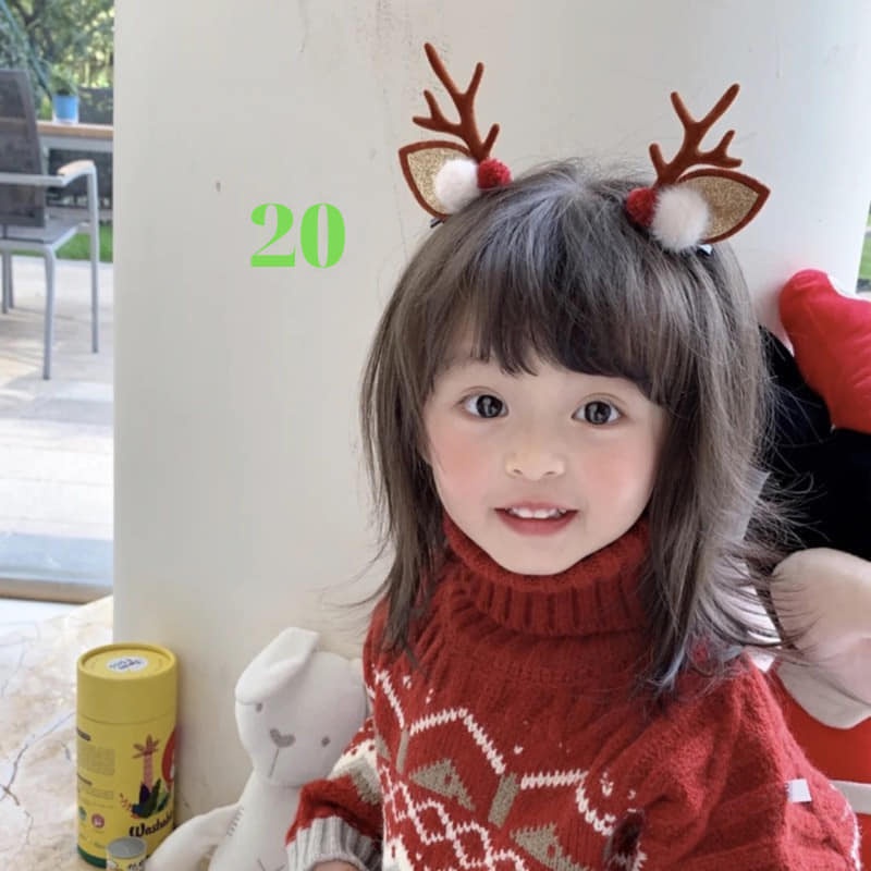 Kẹp tóc Noel, phụ kiện tóc Giáng sinh xinh xắn , ngộ nghĩnh cho bé và phái nữ