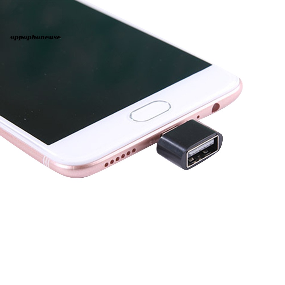 Set 2 đầu chuyển đổi Micro USB sang USB 2.0 Otg sử dụng điện thoại/máy tính bảng hệ điều hành Android