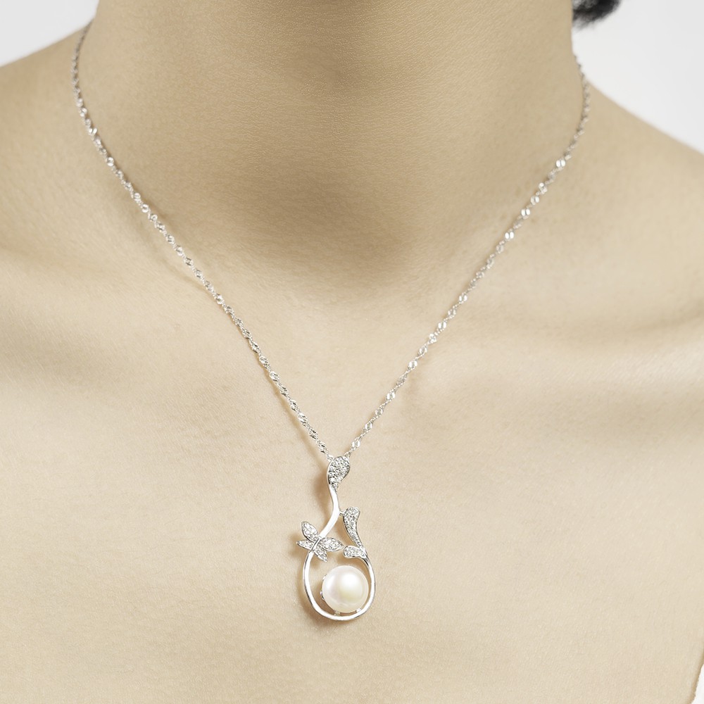 Dây chuyền bạc Ý Mon Lilas Cao Cấp Quý Phái Necklace D03200061