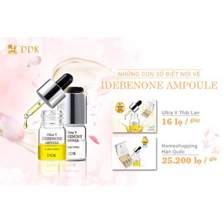 Tinh chất chống lão hóa DDK Ultra Idebenone Ampoule