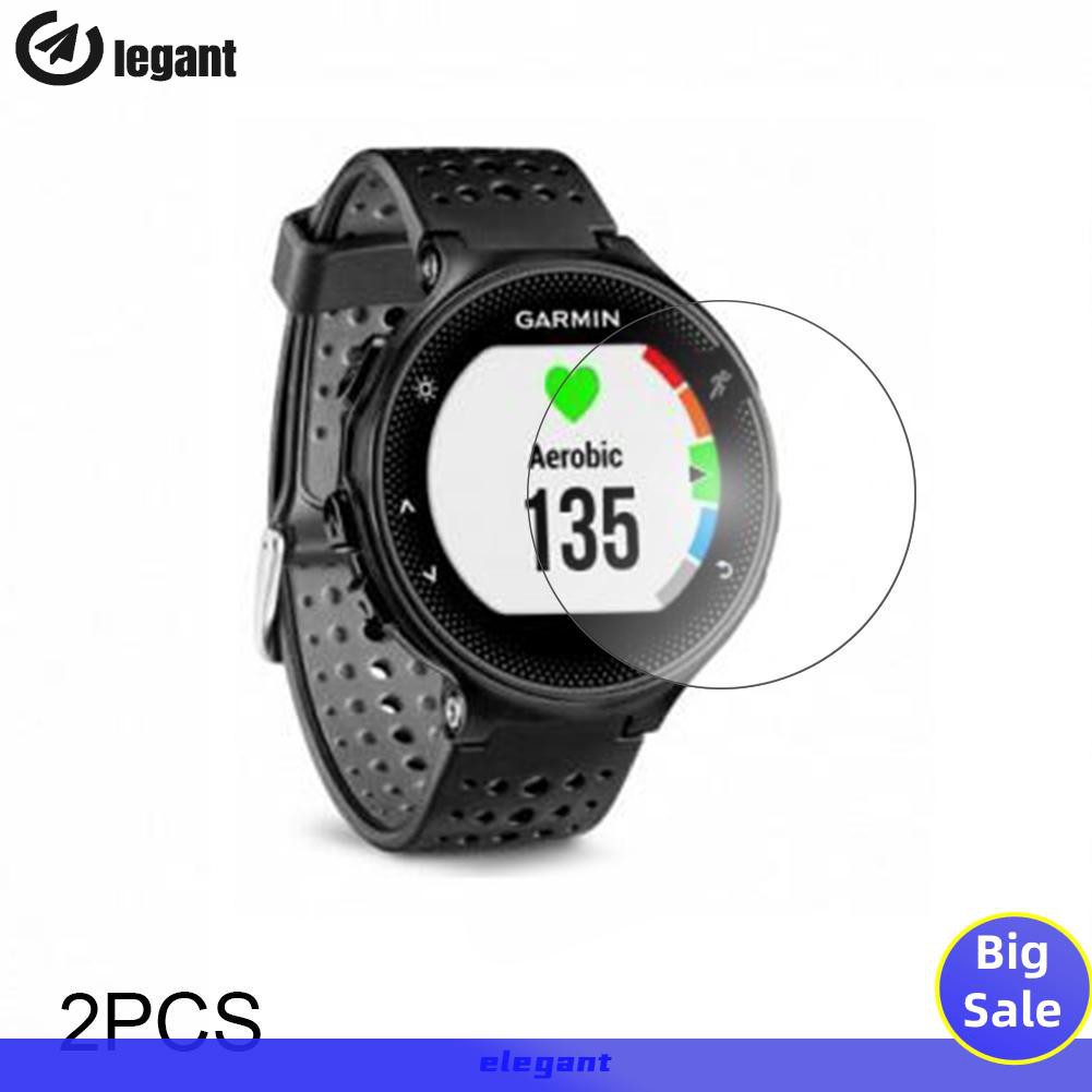 Set 2 Kính Cường Lực Cao Cấp Bảo Vệ Màn Hình Cho Đồng Hồ Garmin Forerunner 245