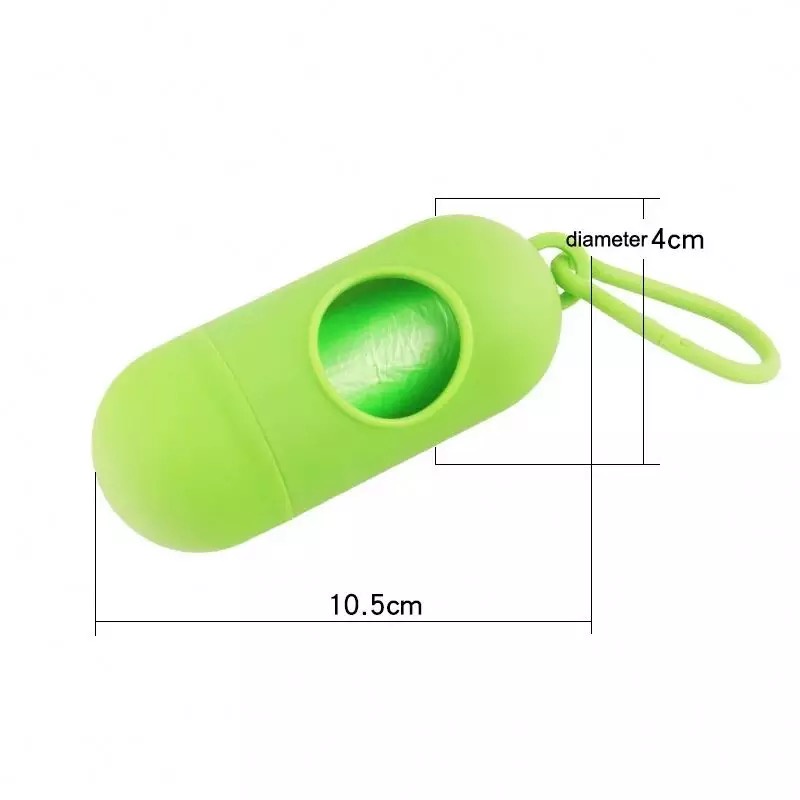 Cuộn túi đựng rác/ tã lót/ tã em bé bằng nhựa nhỏ gọn cao cấp