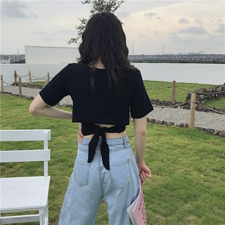 ÁO THẮT NƠ SAU LƯNG A4