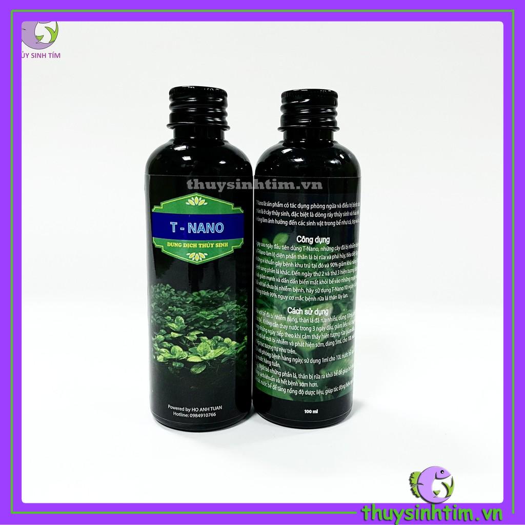 Dung Dịch Chữa Rữa Lá Cho Cây Thủy Sinh T-Nano