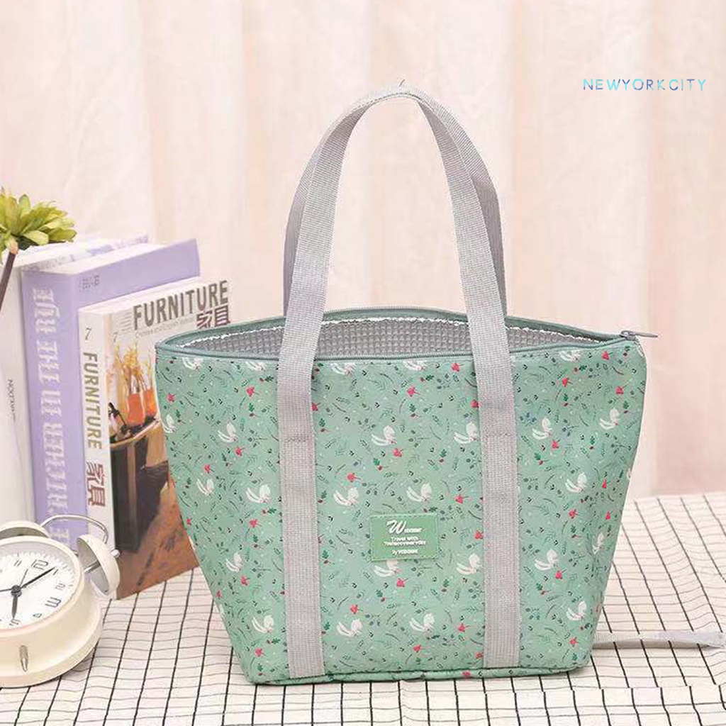 Túi Đựng Cơm Trưa NYC Cỡ Lớn Bằng Vải Chống Nước Cách Nhiệt