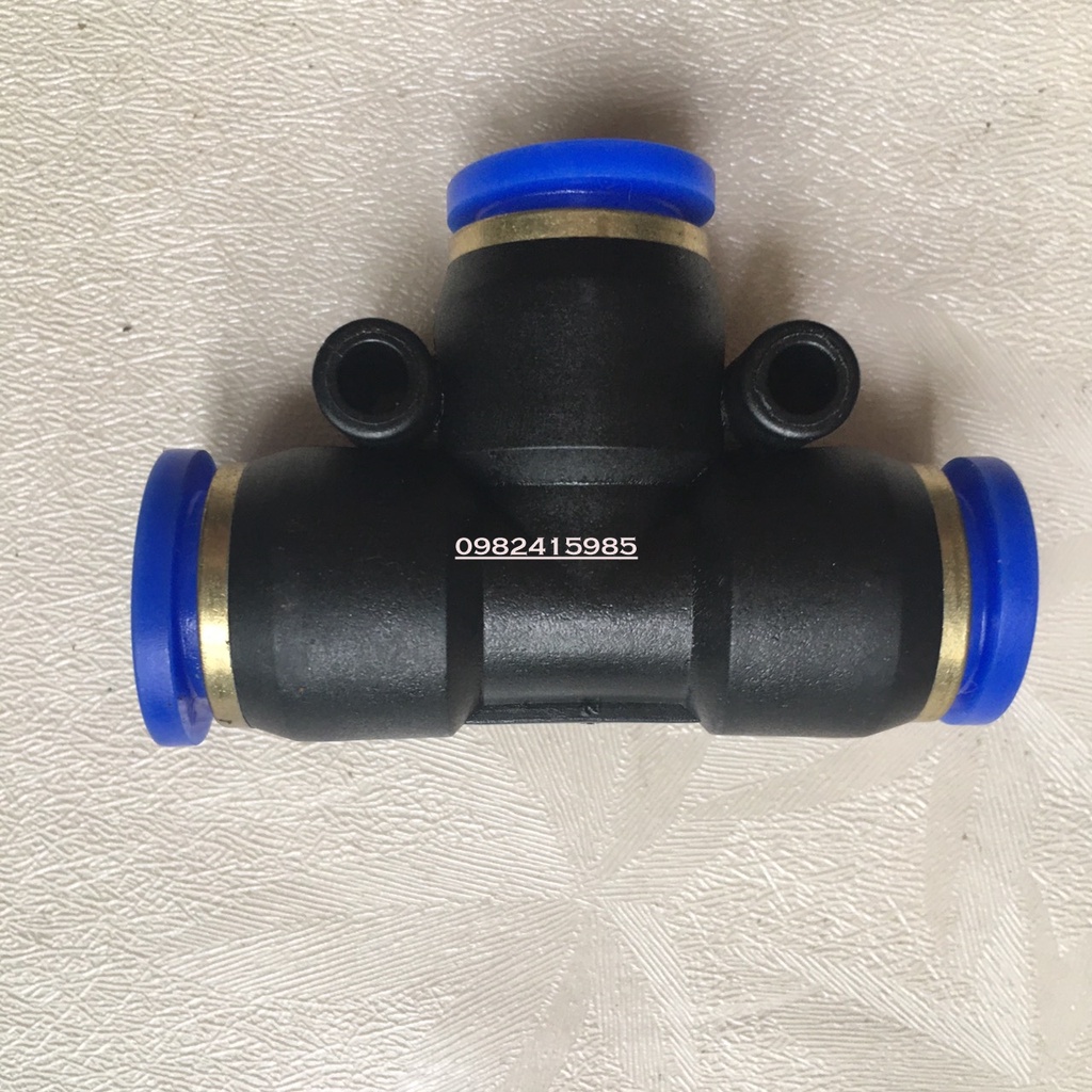 Cút nối nhanh chữ T  cho ống 4-6-8-10-12 mm SPE hãng SNS