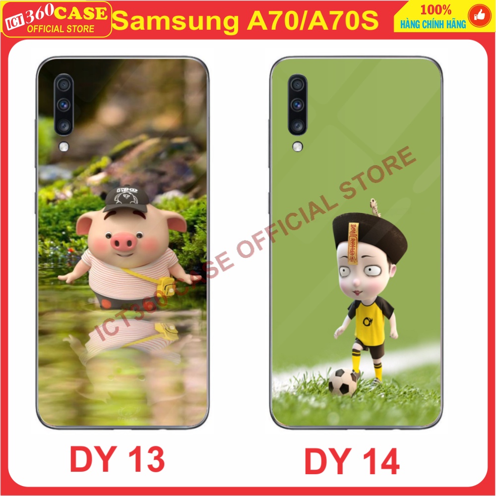 Ốp lưng kính Samsung A70/A70S - Nhận in ảnh theo yêu cầu