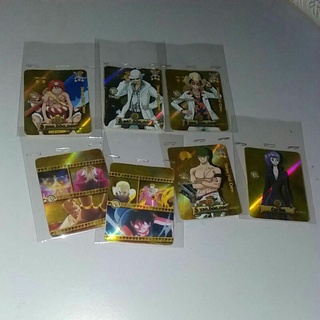 1 thẻ Toonies One Piece phiên bản Film Gold holographic