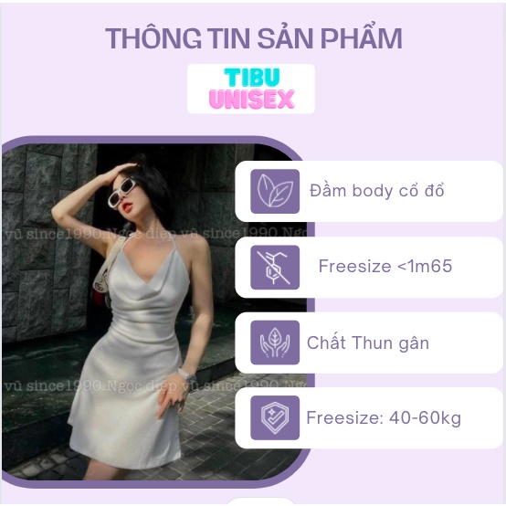 Đầm Body Nữ Hở Lưng Sexy TIBU, Váy dự tiệc sang chảnh chất thun gân cao cấp