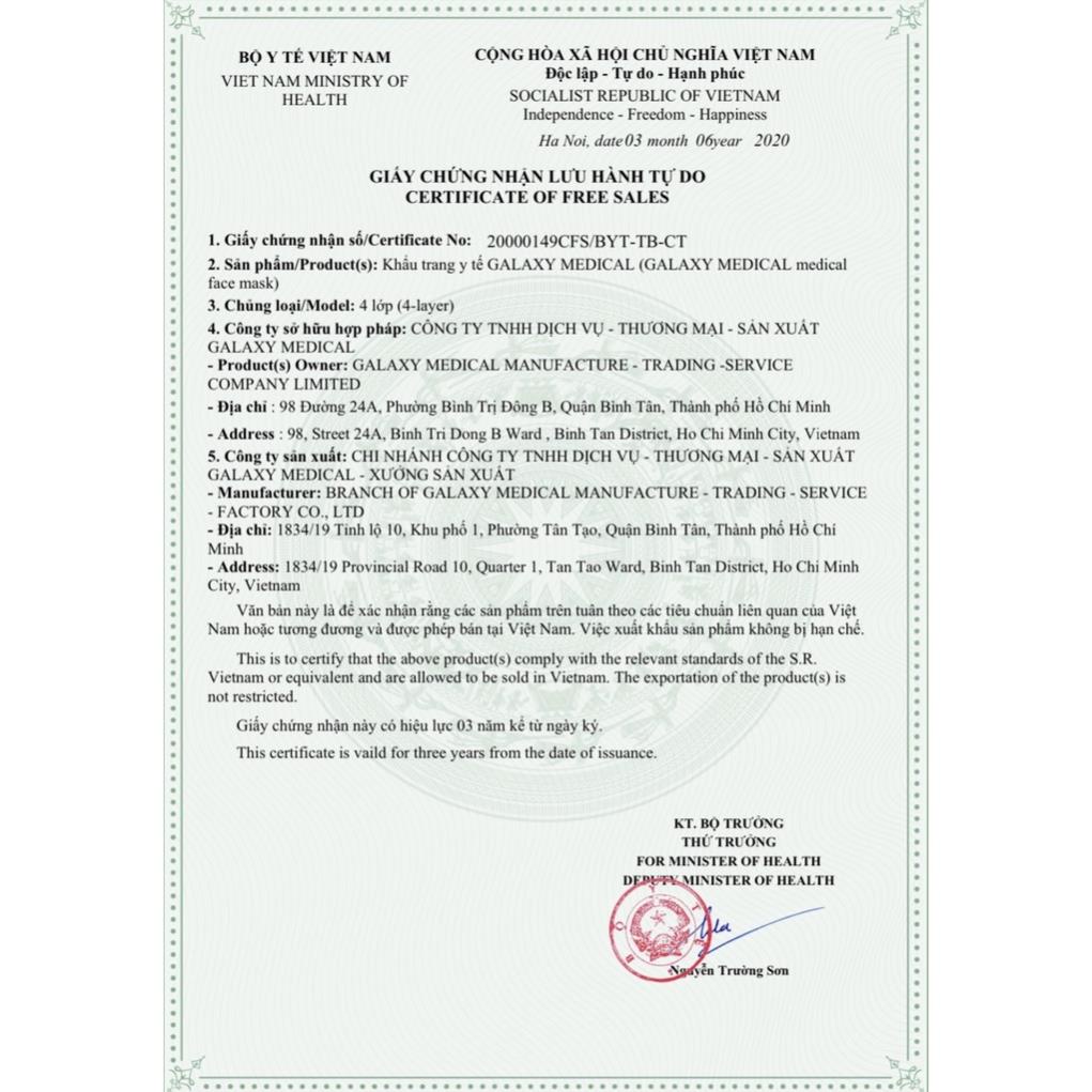 [HCM]Một thùng 300c Khẩu trang 4 lớp KF94 MASK 4D chống bụi mịn và kháng khuẩn chính hãng GALAXY MEDICAL