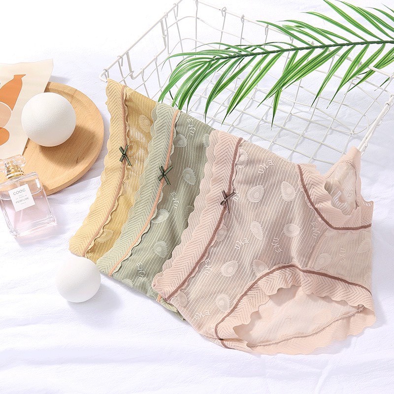 Quần Lót Nữ Đúc Su Bơ Tàng Hình Siêu Co Dãn Thoáng 10