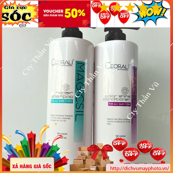 Dầu gội xả Magicsil phục hồi tóc siêu hiệu quả kholinhkien