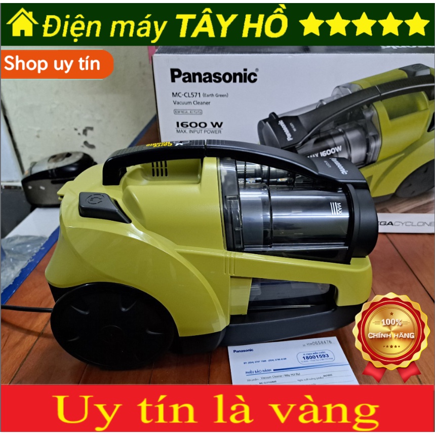 [MC-CL571GN49][GIAN HÀNG UY TÍN] [HÀNG CHÍNH HÃNG] Máy hút bụi không túi MC-CL571GN49