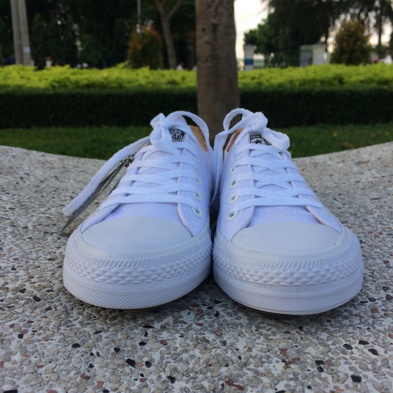 Giày Sneaker Ck2 Cổ Thấp Trắng Nam