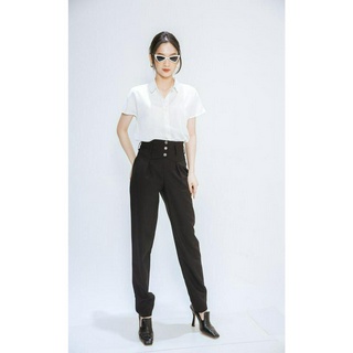 Quần baggy cạp kiểu 1KH CCHAT