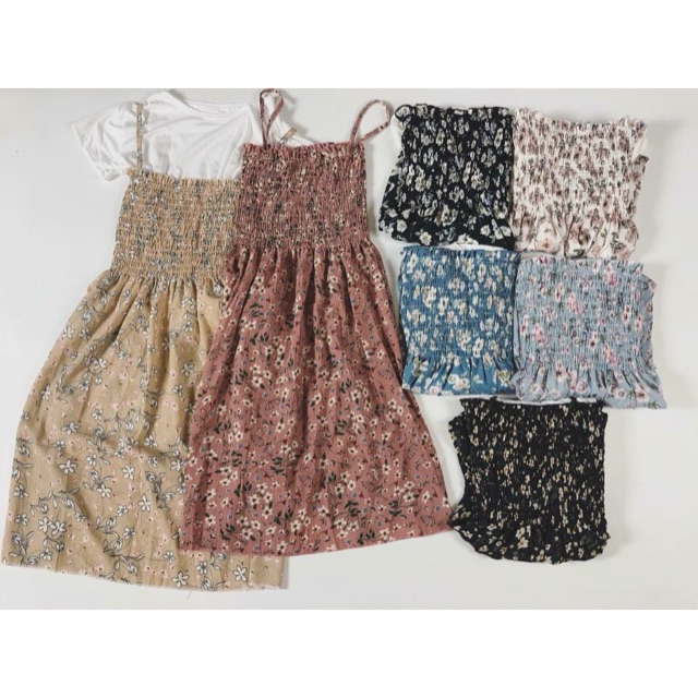 Set váy hoa nhí siêu xinh