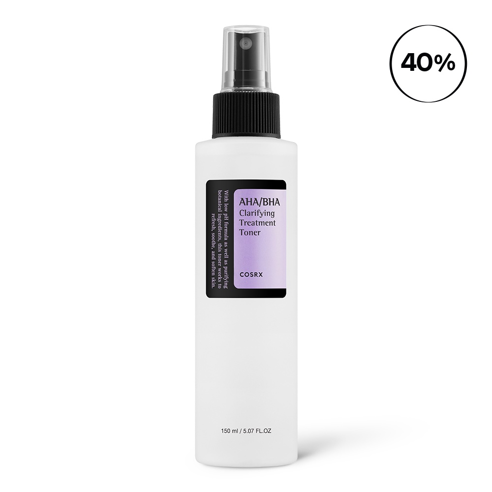 Nước Hoa Hồng Hỗ Trợ Giảm Mụn, TTBC Hóa Học Cosrx AHA/BHA Clarifying Treatment Toner 150ml