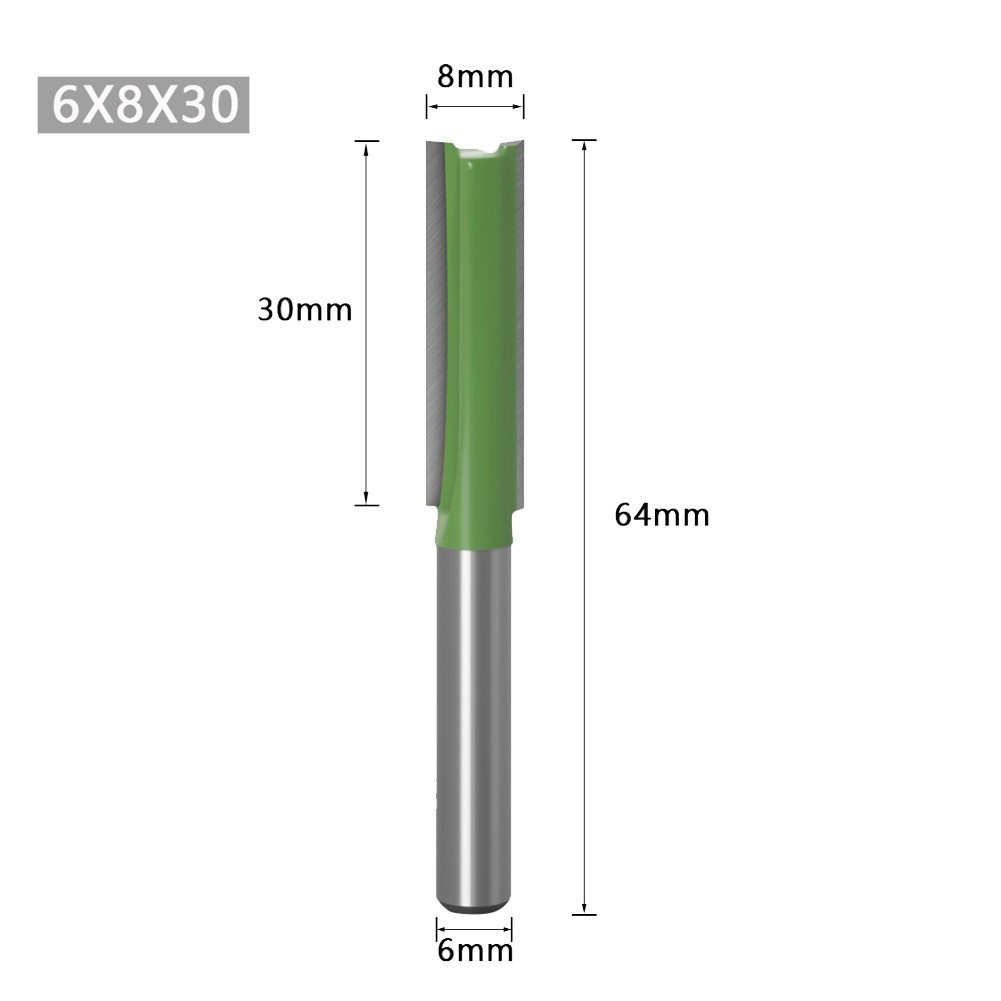 Mũi phay hai đầu 6MM chuyên dụng cho máy phay gỗ | BigBuy360 - bigbuy360.vn