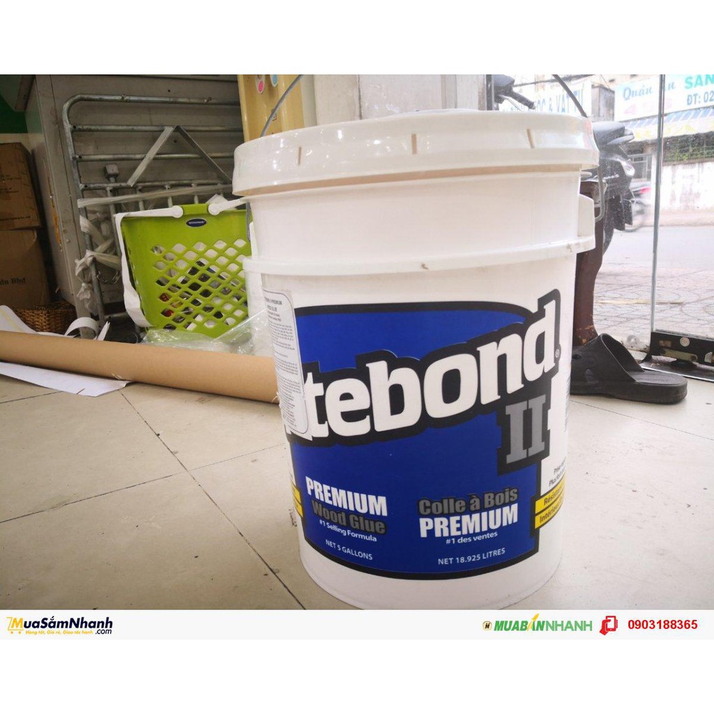 Keo Dán Gỗ Nội Thất, Ngoại Thất Titebond II Premium 20KG