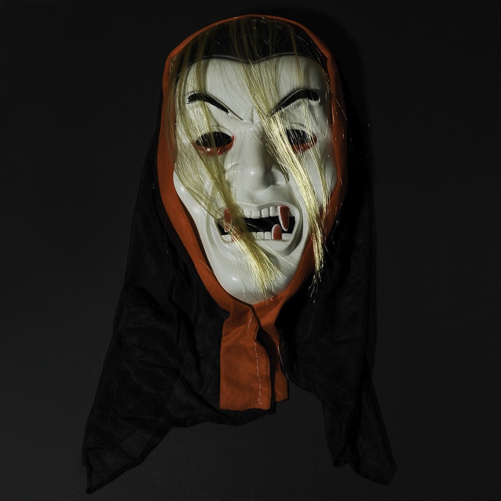 [Magpie] Mặt Nạ Hóa Trang Halloween Kinh Dị Vui Nhộn Kèm Tóc Giả Và Mặt Nạ Phát Sáng
