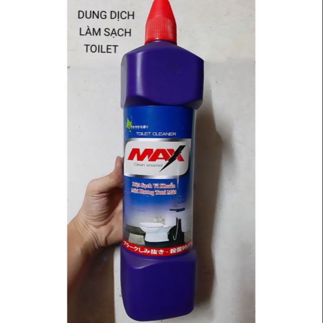Dung dịch làm sạch Toilet Max