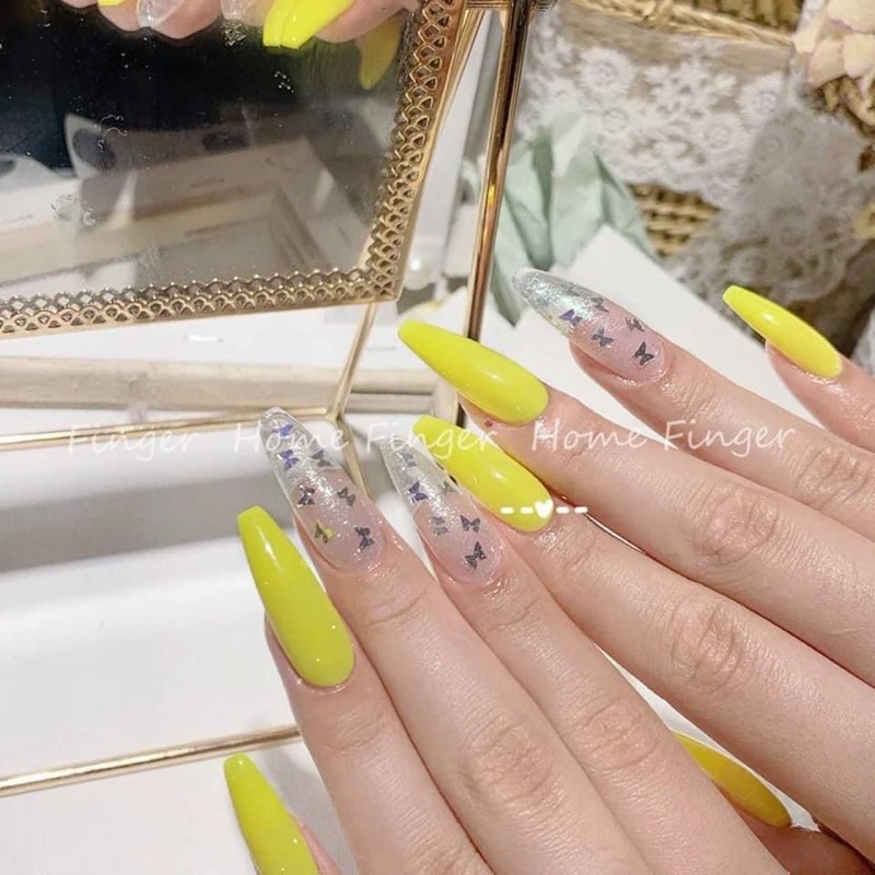 Sơn gel neon set 6 chai ( Tặng bảng màu )