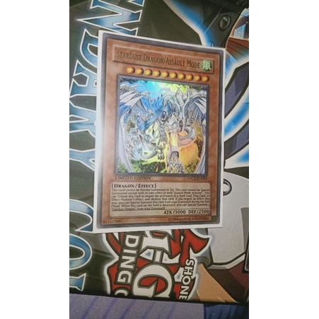 Tên thẻ bài yugioh : Stardust Dragon/ Assault Mode-DPCT, DP09