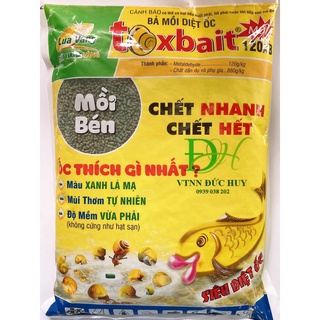 Bả mồi cho ốc toxbait 120ab gói 1kg - lúa vàng