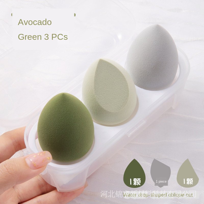 Mút Trang Điểm Hình Quả Trứng Mềm Mại Có Thể Sử Dụng Khô Hoặc Ướt Tiện Lợi