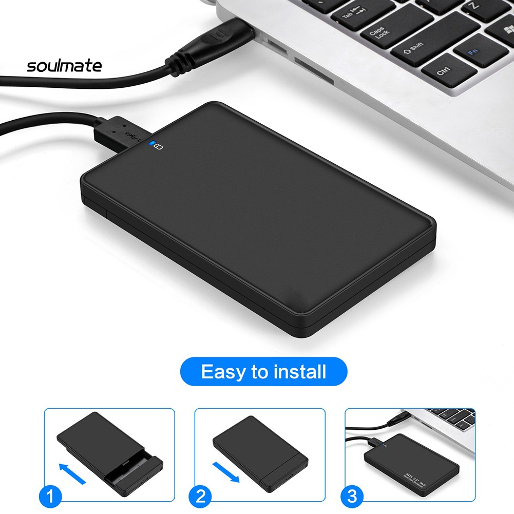 Bộ vỏ đựng ổ cứng HDD 2.5" 2TB có cổng USB 3.0 | BigBuy360 - bigbuy360.vn