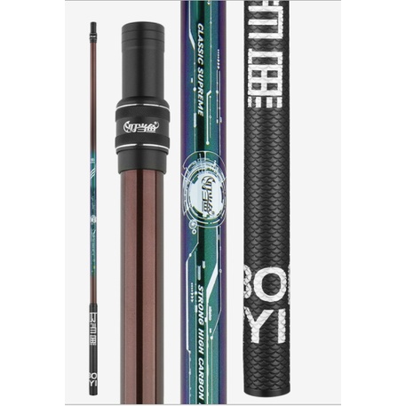 Cán vợt carbon cao cấp 1m7 - 2m1 - siêu cứng - nhẹ