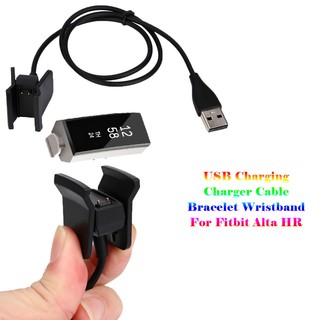 🎈Mr.Monster🎈Dây cáp sạc USB cho đồng hồ thông minh Fitbit Alta HR