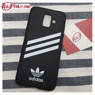 Ốp lưng samsung a6 2018 | a6 plus logo adidas nhựa dẻo sam180611a1