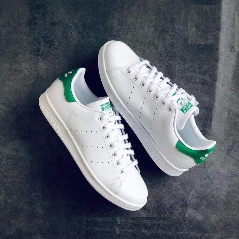 (Giày AUTH) Giày Adidas Stan Smith Green chính hãng