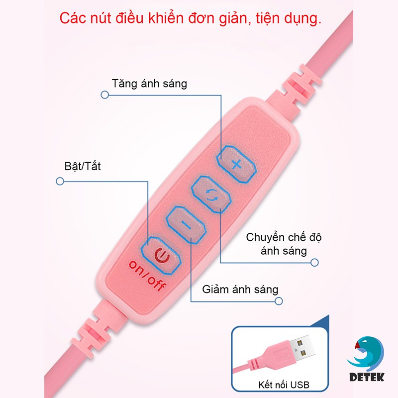 [FREESHIP] ĐÈN LIVESTREAM CÓ GƯƠNG TRANG ĐIỂM G3