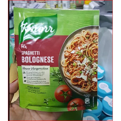 Gia vị làm nước sốt Mỳ Ý Knorr Spaghetti Bolognese