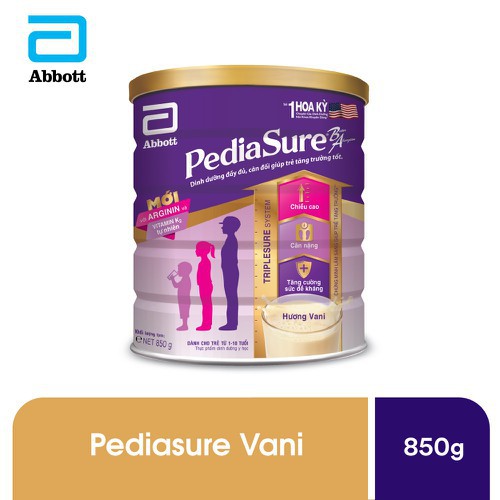 Sữa bột pediasure 850g