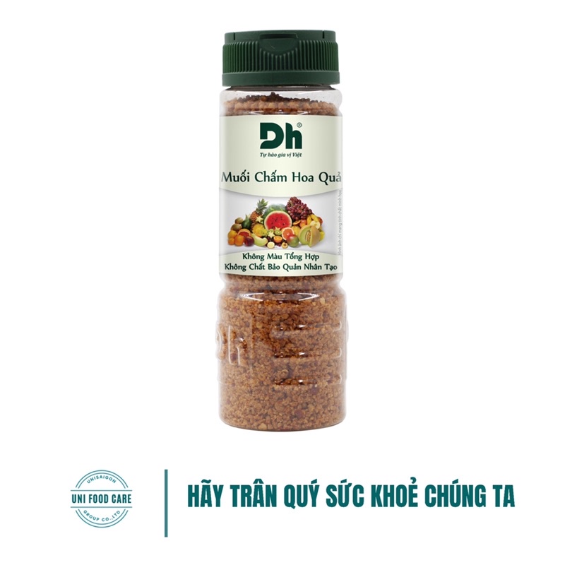 Hũ Muối Chấm Hoa Quả - Thương hiệu DH Foods