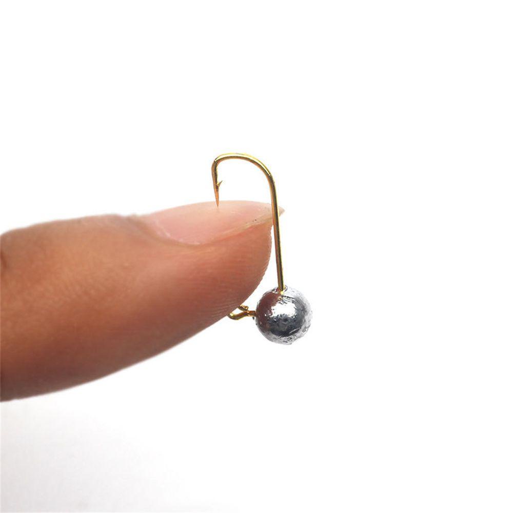LANFY Set 10 Móc Câu Cá Mini Mềm Mại Chuyên Dụng