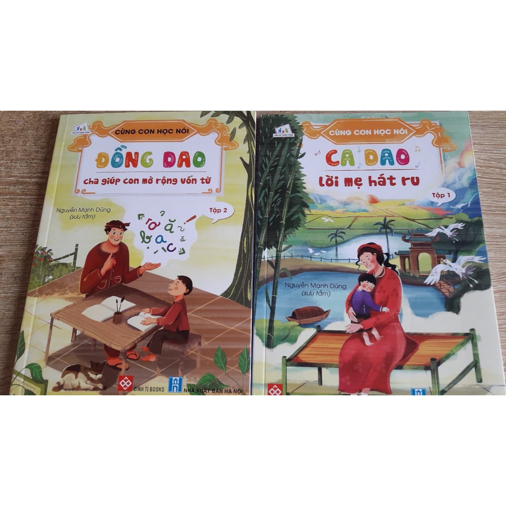 Sách - Cùng Con Học Nói  Combo 2 cuốn