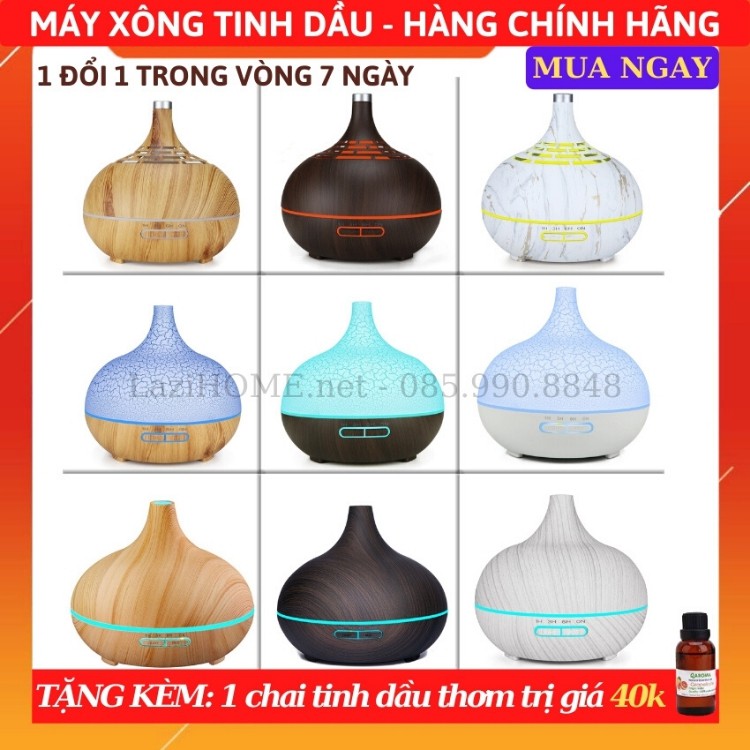 [MUA 1 ĐƯỢC 2] Máy phun sương, xông tinh dầu, may phun suong, xong tinh dau Cổ Cao LaziHOME -Tặng td thơm trị giá 40k